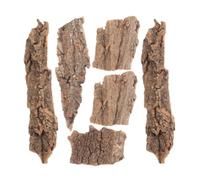 JOINPAYA 6pcs Reptile Basking Platform Lightweight Tree Bark Decor | Compact, Wear Resistant, Easy to Move, Suitable for Reptile and Fish Tanks, Pond Scenes
