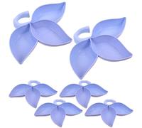 JOINPAYA 6Pcs Small Pet Food Bowl Set with 3-Compartment Hanging Feeder, Plastic Anti-Bite and Spill-Proof Hamster, Chinchilla, Rabbit Food Holder for Small Animal Feeding and Storage