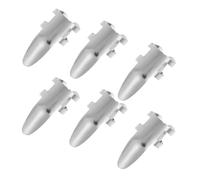 JOINPAYA 6pcs Stainless Steel Large Hole Guitar Finger Picks Metal Finger Protectors for Guitar and Banjo Multi-functional Fingerstyle Playing Accessories