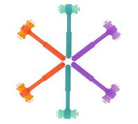 JOINPAYA 6pcs Suction Cup Hammer for Early Learning and Reaction Training Portable Lightweight Pounding Mallet with No Mess Suction Base Fine Motor Skill Development Party Favor