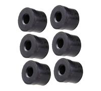 JOINPAYA 6pcs Trombone Slide Pads Rubber End Protectors for Brass Instrument Accessories Trombone Slide Rubber End for Wind Instruments
