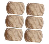 JOINPAYA 6pcs Tuner Handle for Guitar Replacement Gold Grey Buttons Knobs Square Shape Tuning Peg Keys for Acoustic Electric Guitar Parts