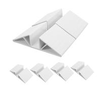 JOINPAYA 6pcs U Shape Pet Gate Reinforcement Grooves for Safety Gates Universal Door and Accessories Indoor Sturdy Fence Support Fittings