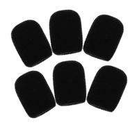 JOINPAYA 6pcs Washable Mic Covers Soft Windscreen for Noise Reduction for Ktv Conferences and Easy to Install Fit