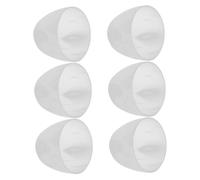 JOINPAYA 6pcs Wide Mouth Bottle Cap Replacement Lids for Milk Bottle Plastic and Glass Jar Dome Caps for Boy Girl