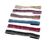 JOINPAYA 6pcs Women’s Elastic Non-Slip Velvet Sport Headbands Sweatproof Fabric Hair Bands for Yoga Workout Fashion Hair Accessories