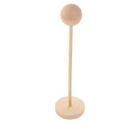 JOINPAYA 7-9inch/19-21cm BJD Doll Wig Stand Wooden Hair Display Stand Tiny Hat Rack Mini Doll Headpieces Base Shop Mannequin Holder