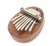 JOINPAYA 8 Keys Mini Kalimba Thumb Piano Portable Fingertip Musical Instrument Lanyard Perfect for Beginners Assorted style