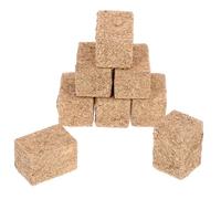 JOINPAYA 8 Pcs Haystack Props Hay Table Decoration Model Straw Bales Vehicles Dollhouse Creature Farm Toy Centerpieces Figurines Dollhouse Kitchen Small Hay Bails Dollhouse Hay Bales Wooden