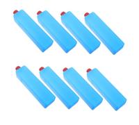 JOINPAYA 8pcs Air Cooler Ice Box Refillable Cooling Pack 16.5x4x3.8 Cm | Blue Pe Build, Lasting Cold Storage and Rapid Cooling Effect, Compact Portable Size for Summer Use