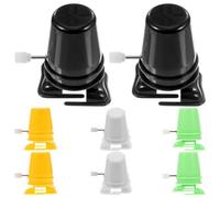 JOINPAYA 8Pcs Christmas Wind Up Toys Robot: Wind Up Plastic Movement Clockwork Walking Movement for Diy Windup Playthings