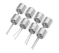 JOINPAYA 8Pcs Electret Microphone Pickup Condenser Mic for Sound Monitoring Enhanced Sensitivity for Security Systems for Cctv and Applications