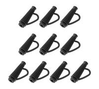 JOINPAYA 8pcs Flexible Hair Dryer Cord Protector Sleeve with Strain Relief for Bend Points, Rubber Power Cable Joint Guard Accessory for Home and Salon Use