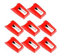 JOINPAYA 8pcs Replacement Stylus Turntable Needle for Vinyl Record Players Spare Needles for Vintage Record Player