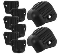 JOINPAYA 8pcs Speaker Corner Guards Cabinet Guards Box Edge Protectors Angle Protectors for Furniture Amplifier Road Case Chassis Sound Boxes Collision Edge Protection