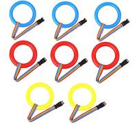 JOINPAYA 8pcs Toddler Safety Walking Leash Handles for Kindergarten and Preschool Children, Child Walking Rope for Outdoor Group Walks, Anti-Lost Wrist Leash for Boys and Girls Random Color