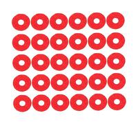 JOINPAYA 90pcs Piano Keyboard Washer Felt Washer for Leveling Key Balance Piano Maintenance