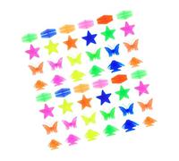 JOINPAYA 98PCS Bicycle Beads Assorted Bike Decorations for Boys Includes Stars Butterflies Fish Long Beads Fun Bicycle Accessories for Spokes