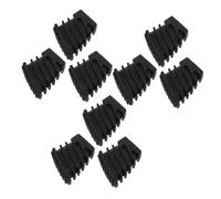 JOINPAYA 9pcs Drum Leg Support Pads Leather Foot Pads for Percussion Parts and Practice Performance