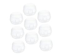 JOINPAYA 9pcs Gas Cooker Safety Guard Gas Safety Cases Protect Your Kitchen for White Cabinets and Stove Use