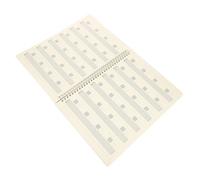 JOINPAYA A4 Guitar Sheet Music Notebook for Beginners DIY Music Notation Book Teaching Practice Journal Six-Line Staff for Guitar Lessons