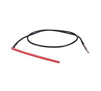 JOINPAYA Acoustic Guitar Pickup Stick under Saddle Piezo Pickup Red Standard Output Plug Guitar Accessories