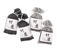 JOINPAYA Activated Bamboo Charcoal Odor Absorber Bags Air Purifying High-efficiency Deodorizer Solution 4pcs for Closet and Home