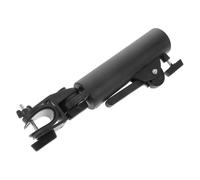JOINPAYA Adjustable Golf Cart Umbrella Holder with Clamp Lightweight Portable Stand for Golf Push Cart Stable Multi-purpose Parasol Base in Black Easy Angle Go Golfers