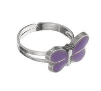 JOINPAYA Adjustable Mood Ring Dragonfly Design Color Changing Jewelry for Cute Temperature Sensitive Ring for Teen