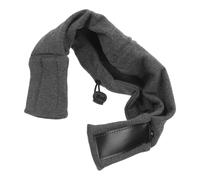 JOINPAYA Adjustable Noise-cancelling Dog Ear Muffs in Dark Grey, Small Size Hearing Protection Earmuffs for Dogs, Calming Ear Covers for Grooming, Bathing, and Loud Environments