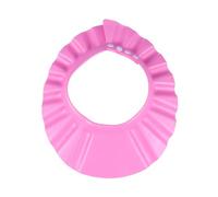 JOINPAYA Adjustable Shower Cap for Hair Washing and Bathing, Eva Material, Pink Colour, Keeps Face and Eyes Free from Hair, Suitable for Babies During Haircut and Bath