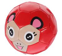 JOINPAYA Adorable Cartoon Soccer Ball Lightweight Soft Football for Outdoor Sports Parent Interactive Training with Animal Patterns for Development
