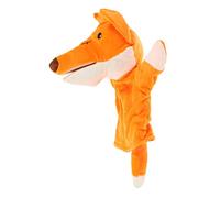 JOINPAYA Adorable Fox Hand Puppet for Realistic Cartoon Animal Plush Stimulates Creativity and Motor Skills Parent Interactive Storytelling