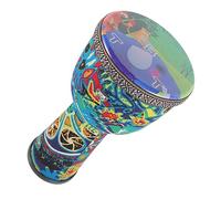 JOINPAYA African Djembe Hand Drum 8-Inch Lightweight PVC Percussion Drum for Boys and Girls and Beginners Easy to Carry and Sturdy for Playing