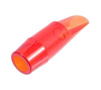 JOINPAYA Alto Saxophone Hand-made Plastic Mouthpiece Replacement Accessory, Red Crystal Saxophone Head for Musical Instruments, Suitable for Alto Sax Players and Wind Instrument Use