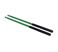 JOINPAYA Aluminium Alloy Drumsticks for Drummer Exercises and Drum Pad Practicing, Strong and Designed to Increase Speed, Sturdy Green Drumstick Accessory