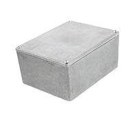 JOINPAYA Aluminium Pedal Box Guitar Effect Enclosure Silver Easy to Use Practical Sturdy Diecast Stomp Case for Guitar Pedal Board