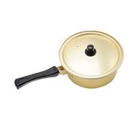 JOINPAYA Aluminum Ramen Noodle Pot with Handle Multi-Functional Soup Cooking Pan for Kitchen and Outdoor Use Lightweight Sauce Pot for Rapid Even Heating
