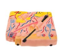 JOINPAYA Anatomical Skin Model: Detailed Skin Layers For Science And Medical Teaching - Portable Organ Model For Students And Educators