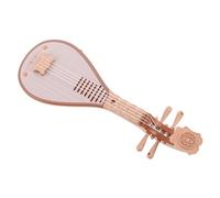 JOINPAYA Authentic Chinese Pipa Lightweight Plastic Vintage Lute Musical Instrument for Educational Play School Talent Shows and Stage Performances Photo Props