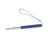 JOINPAYA Back to School Stainless Steel Telescopic Multimedia Screen Stylus and Retractable Whiteboard Pen, Extendable Office Stylus for Classroom Presenting, Will Not Hurt the Screen, Blue