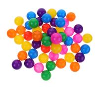 JOINPAYA Balls for Babies and Toddlers, 5.5cm Crush Proof Plastic Pit Balls for Play Tent and Pit, Soft Macaron Play for Toddlers Pool Party Decoration, 50 Pieces with Mesh