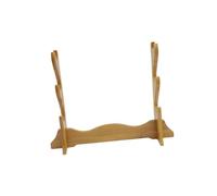 JOINPAYA Bamboo Desktop Flute and Sword Display Stand, 5-layer Nan Zhu Storage Holder for Swords and Musical Instruments, Household Storage Organizer for Flutes and Katana