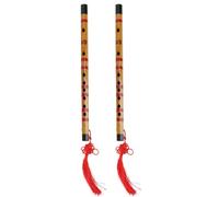 JOINPAYA Bamboo Flute Musical Instrument for Beginners Hand Carved Design and High Durability, Includes Chinese Knot and Flute Diaphragm, for Music Lovers and Traditional