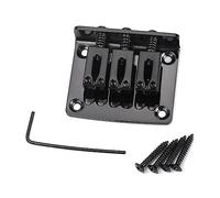 JOINPAYA Bass Guitar Bridge Screws Vintage Style String Bridge Pin Metal Construction Adjustable Height for Jazz Blues