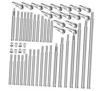 JOINPAYA Bassoon Repair Kit 30 Rods 34 Screws 5 Pads Complete Wind Instrument Repair Tool Set for Clarinet Maintenance and Musical Instrument Supplies