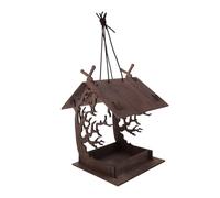 JOINPAYA Bird Feeder Bird House DIY Assembly and Coloring Wood Hanging Outdoor Garden Decoration for Craft Outside Garden