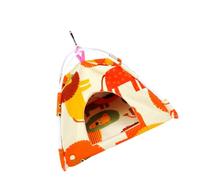 JOINPAYA Bird Hammock Hanging Tent for Parrots and Birds Canvas Material with Space Saving Design Alleviates Bird's Stress Seeking a Comfortable Sleeping Hideaway