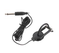 JOINPAYA Black Clip-on Violin Pickup Mic with Abs and Copper Material, Easy to Clip and Take, Compatible with Acoustic Violin and Bouzouki for Live Performance and Recording
