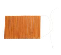 JOINPAYA Blank Writable Bamboo Slips 20 Pieces 15.8x24cm with Holes for Calligraphy Crafting, Chinese Bamboo Book Sheets for DIY Menu Making and Handicraft Supplies